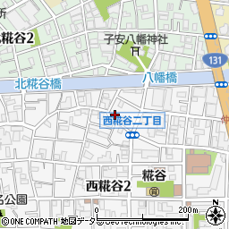 カギの救急車１１０番２４　大田西糀谷店周辺の地図