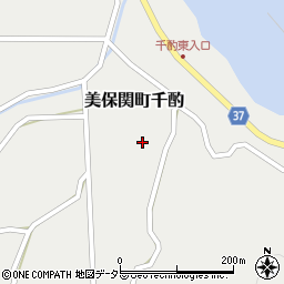 島根県松江市美保関町千酌396周辺の地図