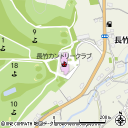 長竹カントリークラブ周辺の地図