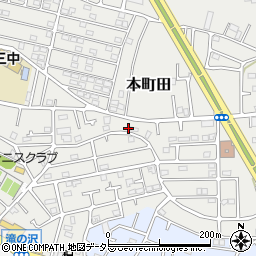 東京都町田市本町田1795周辺の地図