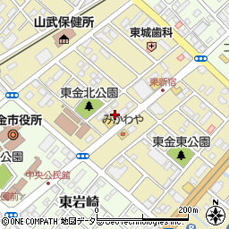 千葉県東金市東新宿9周辺の地図