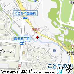 神奈川県横浜市青葉区奈良町966-11周辺の地図