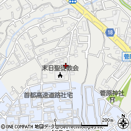 東京都町田市本町田1394周辺の地図