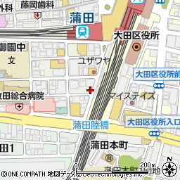 蒲原歯科医院周辺の地図