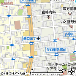 スギドラッグ多摩川大橋店周辺の地図