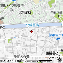 東京都大田区西糀谷2丁目1周辺の地図