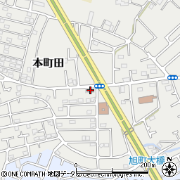 東京都町田市本町田1760-1周辺の地図