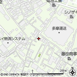 神奈川県相模原市中央区田名3358周辺の地図