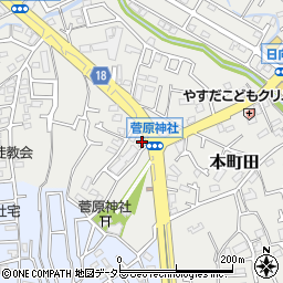 東京都町田市本町田949周辺の地図