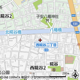 東京都大田区西糀谷2丁目6-13周辺の地図