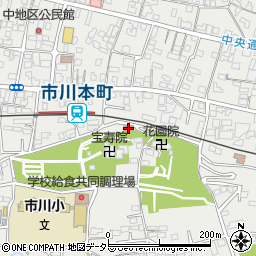 保泉地区公民館周辺の地図