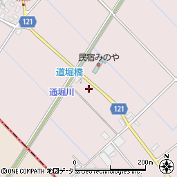 千葉県山武市本須賀2822-1周辺の地図