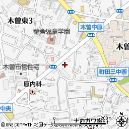 東京都町田市木曽東1丁目46周辺の地図