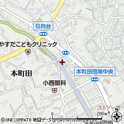 東京都町田市本町田854周辺の地図