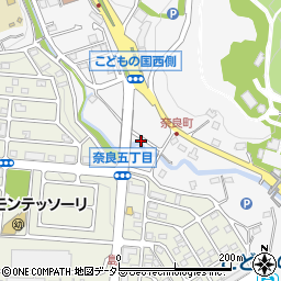 神奈川県横浜市青葉区奈良町1843-50周辺の地図