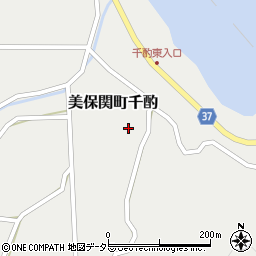 島根県松江市美保関町千酌397周辺の地図