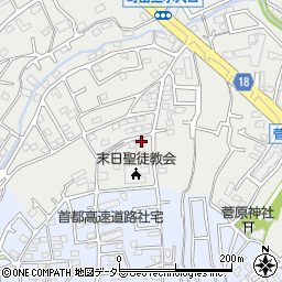 東京都町田市本町田1393周辺の地図