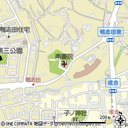 南慶院周辺の地図