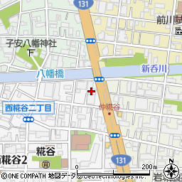 東京都大田区西糀谷2丁目9周辺の地図