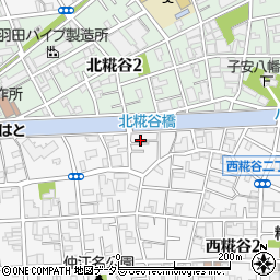 東京都大田区西糀谷2丁目1-14周辺の地図