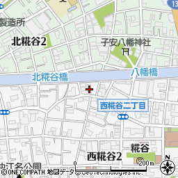 東京都大田区西糀谷2丁目3-7周辺の地図