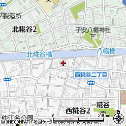 東京都大田区西糀谷2丁目3-10周辺の地図