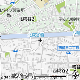 東京都大田区西糀谷2丁目2-13周辺の地図