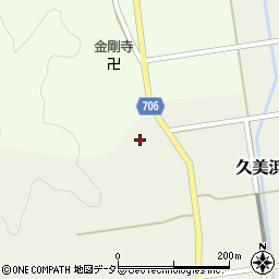 京都府京丹後市久美浜町金谷732周辺の地図