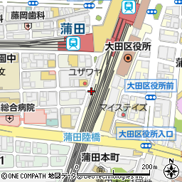 ビッグエコー　蒲田南口駅前店周辺の地図