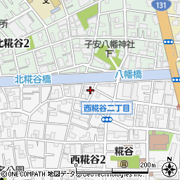 東京都大田区西糀谷2丁目4周辺の地図