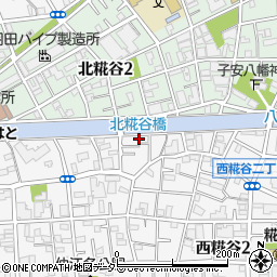 東京都大田区西糀谷2丁目1-3周辺の地図