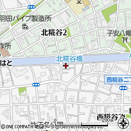 東京都大田区西糀谷2丁目1-1周辺の地図