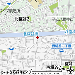 東京都大田区西糀谷2丁目2-2周辺の地図