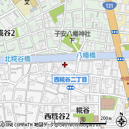 東京都大田区西糀谷2丁目5-10周辺の地図