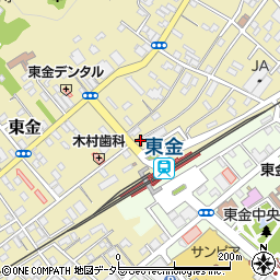 三橋寿し店周辺の地図