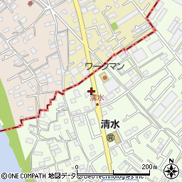 神奈川県相模原市中央区田名2229-5周辺の地図