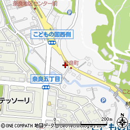 神奈川県横浜市青葉区奈良町1843-114周辺の地図