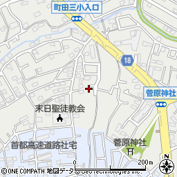 東京都町田市本町田1367周辺の地図