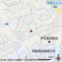 東京都町田市本町田1405周辺の地図