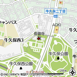 [葬儀場]長徳寺 観照堂周辺の地図