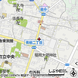 酒蔵六斎周辺の地図