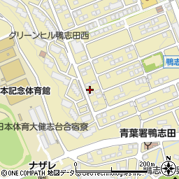 神奈川県横浜市青葉区鴨志田町557-6周辺の地図