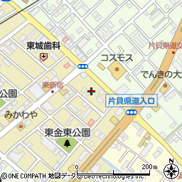 千葉県東金市東新宿12周辺の地図