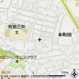東京都町田市本町田1849周辺の地図