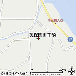島根県松江市美保関町千酌387周辺の地図