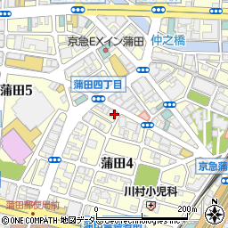 綜合警備保障株式会社城南支社大田営業所周辺の地図