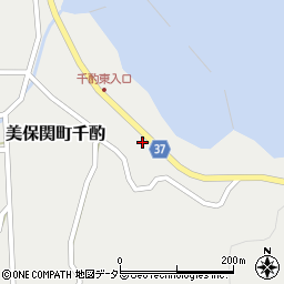 島根県松江市美保関町千酌114周辺の地図