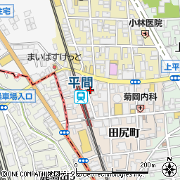 亀屋万年堂周辺の地図