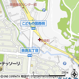 神奈川県横浜市青葉区奈良町1843-195周辺の地図