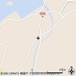 島根県松江市美保関町北浦稲積447周辺の地図